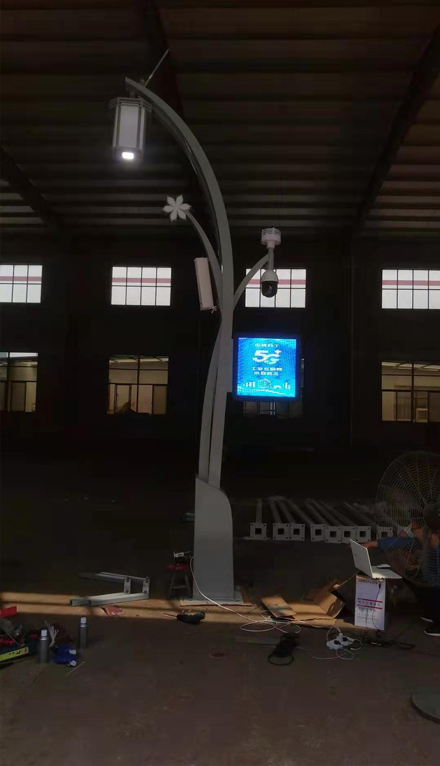 小區燈桿-智慧小區工程案例